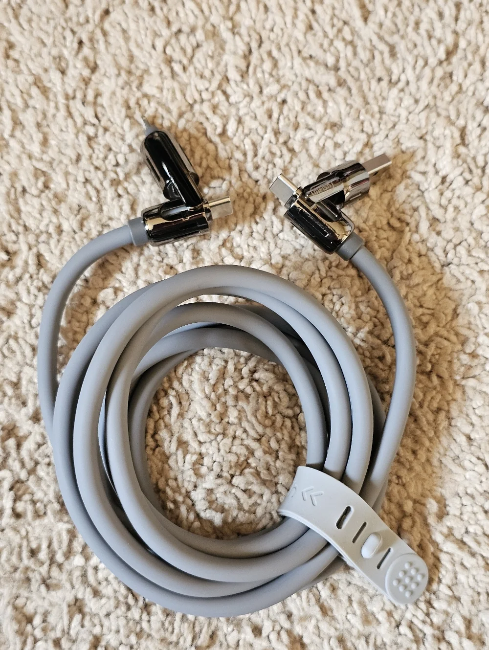mFish 4 in 1 Multi USB 240W Charging Cable Input USB A / C Output USB C / Apple